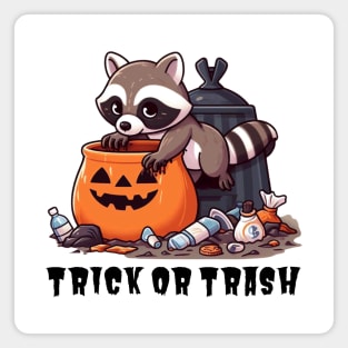 Trick or Trash Magnet